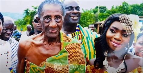 Ghana Une Jeune Femme Se Prononce Sur Son Mariage Avec Un Homme De 97