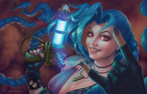 Jinx Lol Jinx La Bala Perdida League Of Legends On Pinterest