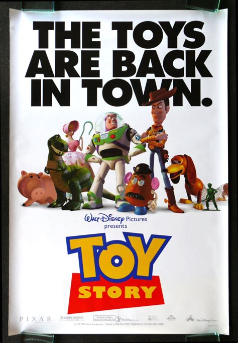 Toy Story Cinemasterpieces 1sh Original Ds Movie Poster Walt Disney