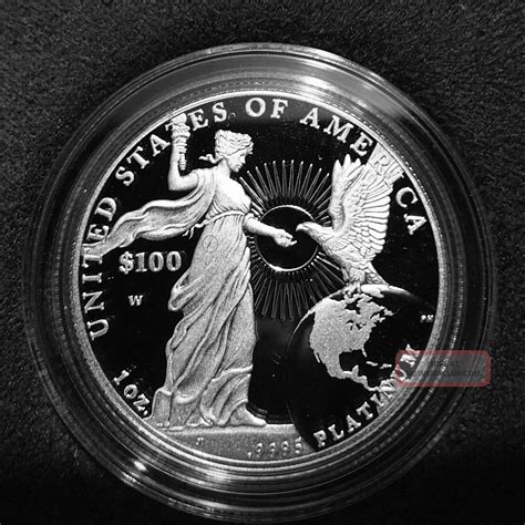 2015 W Platinum American Eagle Proof 100 Coin