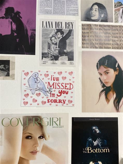 Gracie Abrams Taylor Swift Wall Collage In 2023 Wall Collage