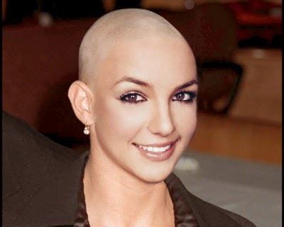 Britney Spears Bald Hollywood Makeup