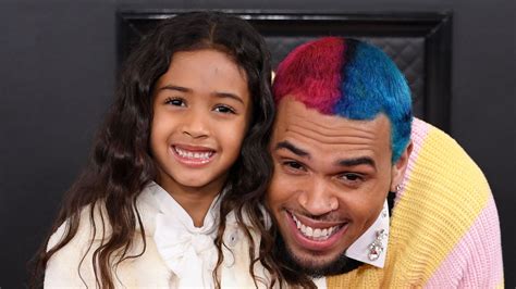Chris Brown And Daughter Royalty At 2020 Grammys See Cute Photos
