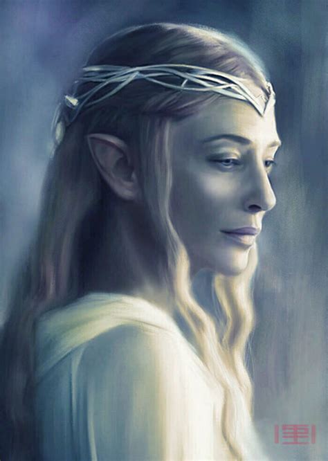 Galadriel By Sercan Hangun ‘dark Is The Long Was The Way That Fate