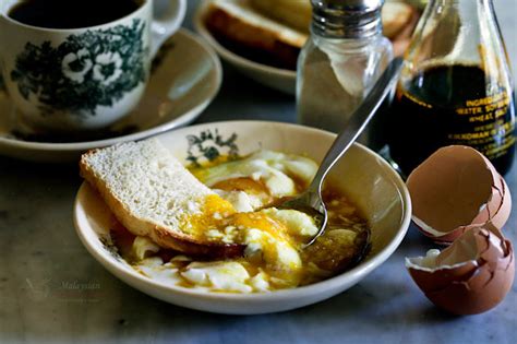 Eggs are an excellent source of protein and choline, and they also contain several b vitamins, along with vitamins a and d. Half Boiled Eggs | Malaysian Chinese Kitchen