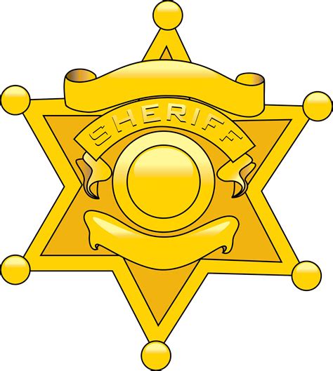 Sheriff Badge Png Transparent Image Download Size 2135x2387px