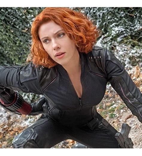 Avengers Age Of Ultron Black Widow Scarlett Johansson Costume Hot Sex Picture