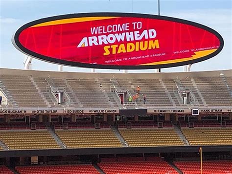 Daktronics Upgrades Arrowhead Stadium To First Hdr Capable Video