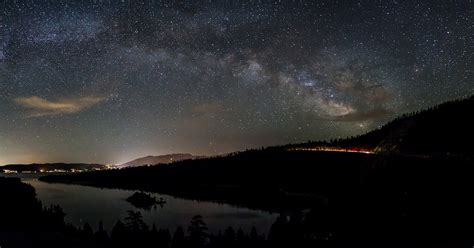 Capture The Milky Way Over Emerald Bay Lake Tahoe