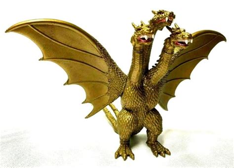 Gmk King Ghidorah Bandai Creation 6 Figure Rare Vintage Godzilla