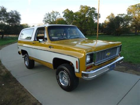 Purchase Used 1973 Chevrolet Blazer K5 4x4 Very Clean And Straight