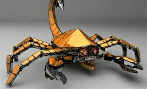 Scorpion Art Giant Robots Mech Robot