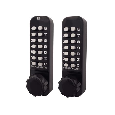 Borg Bl2621 Mechanical Gate Lock With Back To Back Keypads And 60mm