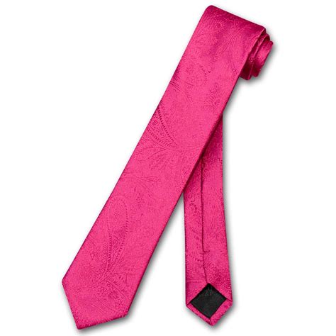 Vesuvio Napoli Narrow Necktie Solid Color Paisley 25 Skinny Mens Neck Tie Ebay