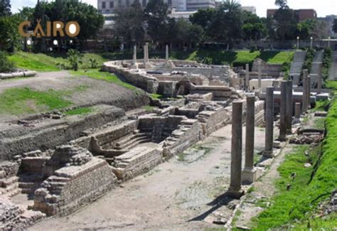 The Roman Amphitheater In Alexandria Alexandria Attractions