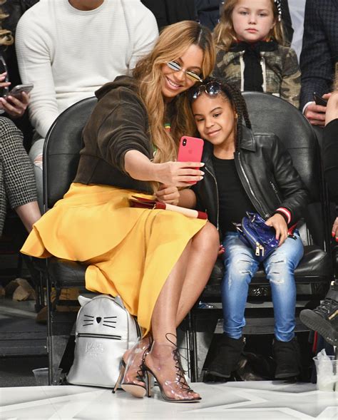 Beyonc Just Gave A Rare Interview About Blue Ivy And Life At Home With Her Family Glamour