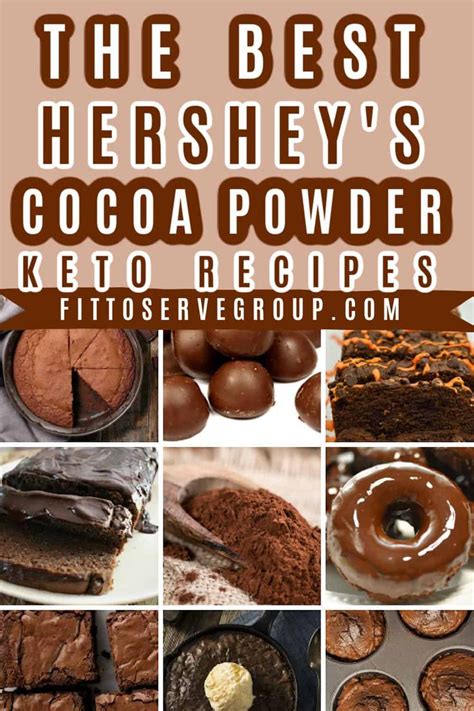 Cocoa powder and cacao powder. The Complete Collection Of Hershey's Cocoa Powder Keto Recipes! in 2020 | Keto dessert recipes ...
