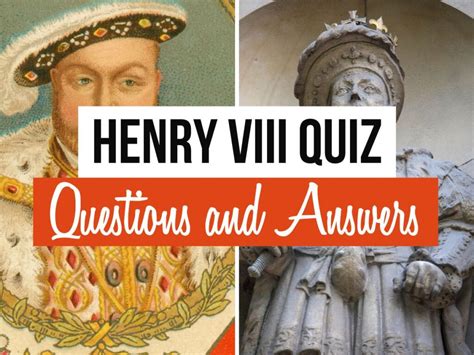 50 king henry viii quiz questions and answers quiz trivia games