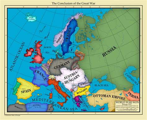 Europe 1917 By Ahimperator On Deviantart