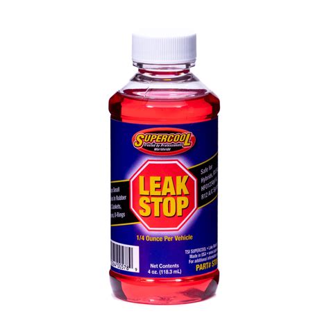 R134a And 1234yf Seal Leak Stop Concentrate 4oz Tsi Supercool