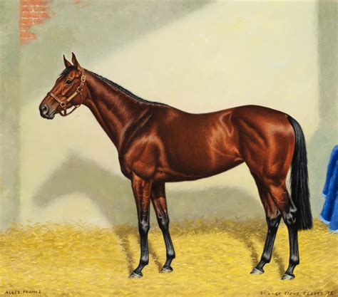 Richard Stone Reeves Allez France Equine Artwork Horse Artwork