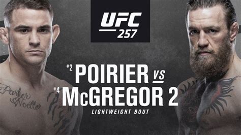 How To Watch UFC Poirier Vs McGregor Live Stream Start Time
