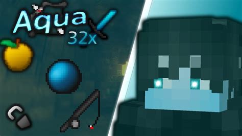 Aqua 32x Minecraft Pvp Texture Pack Showcase Download Link