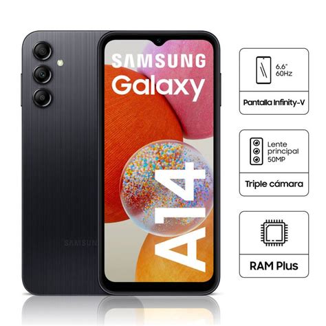 Galaxy A14 128gb 4gb Black Samsung