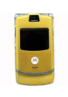 Motorola Razr V I Dolce Gabbana Motorola Razr V I Gold Flip Phone Cell