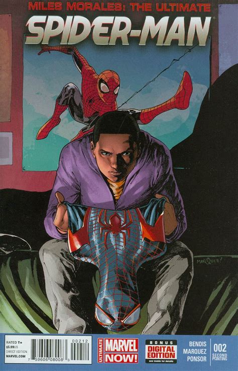 Miles Morales Ultimate Spider Man 2 Cover C 2nd Ptg David Marquez