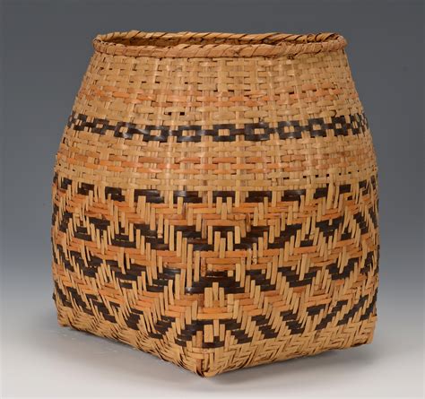 Lot 520 3 Cherokee River Cane Baskets