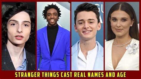 Stranger Things Cast Then And Now Real Names And Age Youtube