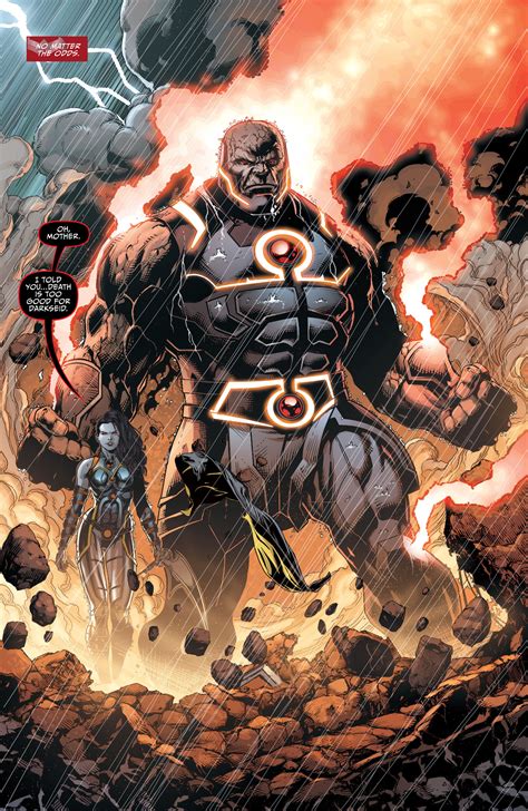 Este omnibus reúne los volúmenes 7 y 8 de justice league y los 6 especiales de darkseid war, junto con una serie de bocetos y portadas variantes. Superman and Hulk Vs Darkseid - Battles - Comic Vine