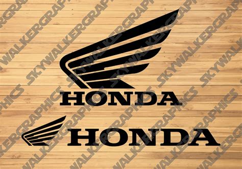 Honda Motorcycles Logo Svg Pack 2 Designs Svg Png Vector Etsy