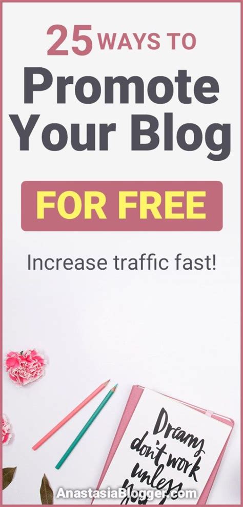 how to promote your blog for free increase traffic fast increase blog traffic free blog