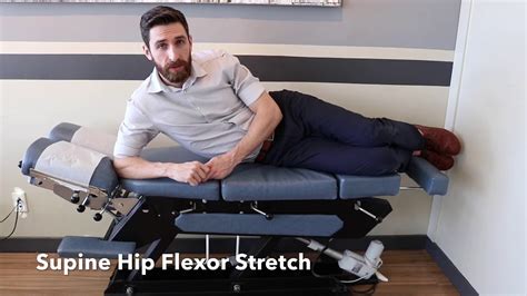 Supine Hip Flexor Stretch Youtube