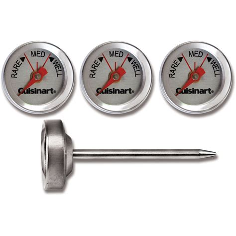 Cuisinart Set Of 4 Outdoor Grill Thermometer Wayfair