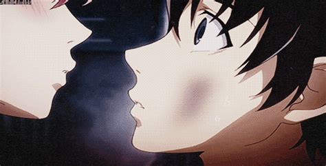 Mirai Nikki Kiss  Find And Share On Giphy