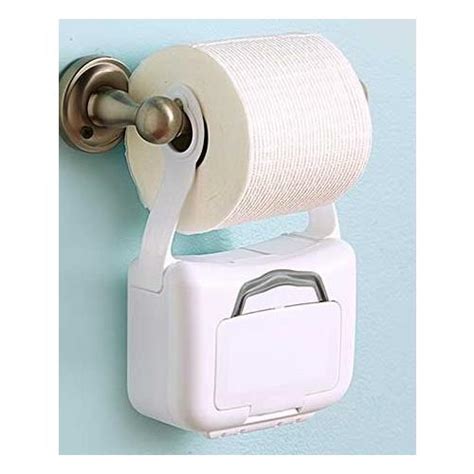 Bathroom Toilet Hanging Container Flushable Wipes Holder Dispenser 42