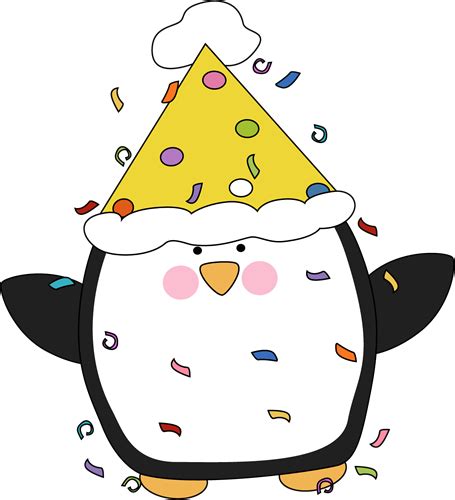 Party Penguin Clip Art - Party Penguin Image | Penguin ...