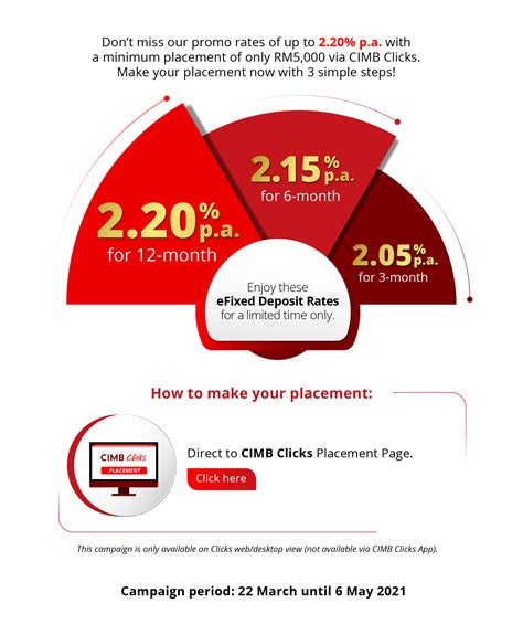 Open a fixed deposit account with cimb now. CIMB eFixed Deposit March 2021 Campaign | CIMB Clicks Malaysia