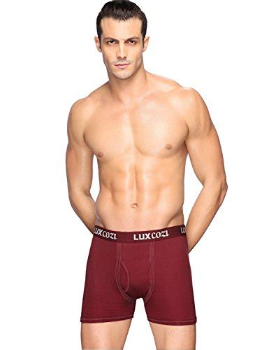 Buy Lux Cozi Big Shot Mens Cotton Long Trunk Blue 85 Pack Of 4 Pieces At