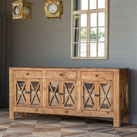 Classic Wooden Club Sideboard Painted Fox Home In Farmhouse