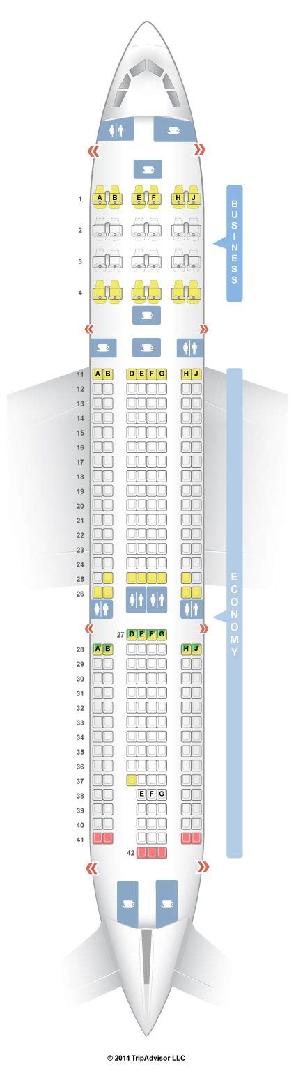 Seatguru Seat Map Tap Portugal Airbus A330 200 332 V1 Seatguru