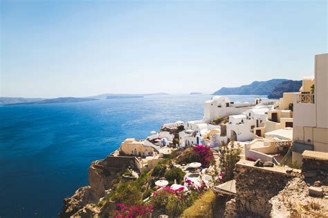 Seaside Village in Greece landscape image - Free stock photo - Public ...