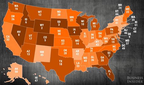 The Best And Worst Us States To Retire Vivid Maps