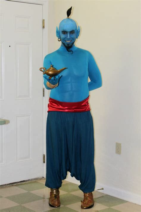 Diy Genie Costume From Aladdin Costume Yeti