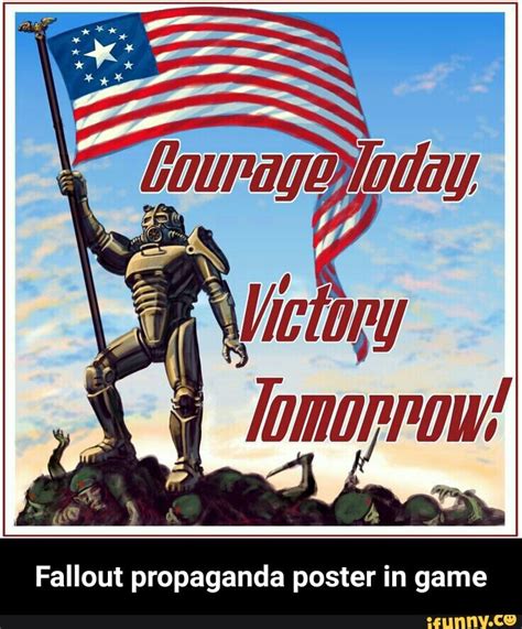Fallout Propaganda Poster In Game Fallout Propaganda Poster In Game