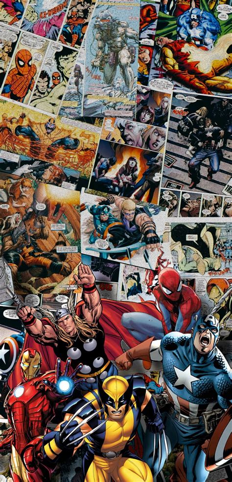 Marvel Art Comics Heroes Man Spider Super Hd Phone Wallpaper