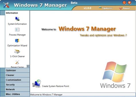 Windows 7 Manager Download Hardware Upgrade